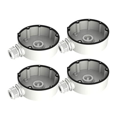 CB110 DS-1280ZJ-DM18 LTB347 Conduit Base Compatible with Hikvision Fixed Lens Mini Dome Camera DS-2CD2143G0-I, DS-2CD2183G0-I, DS-2CD2185FWD-I (4 Pack)